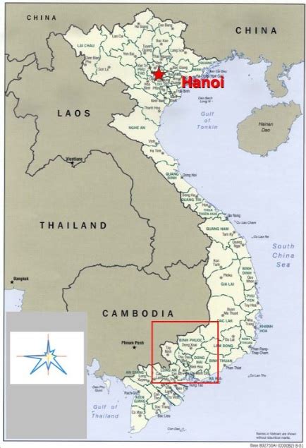 binh duong vietnam map